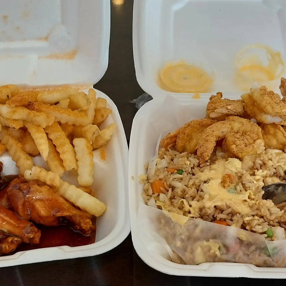 Chicken Wings with Fries 15 Combo