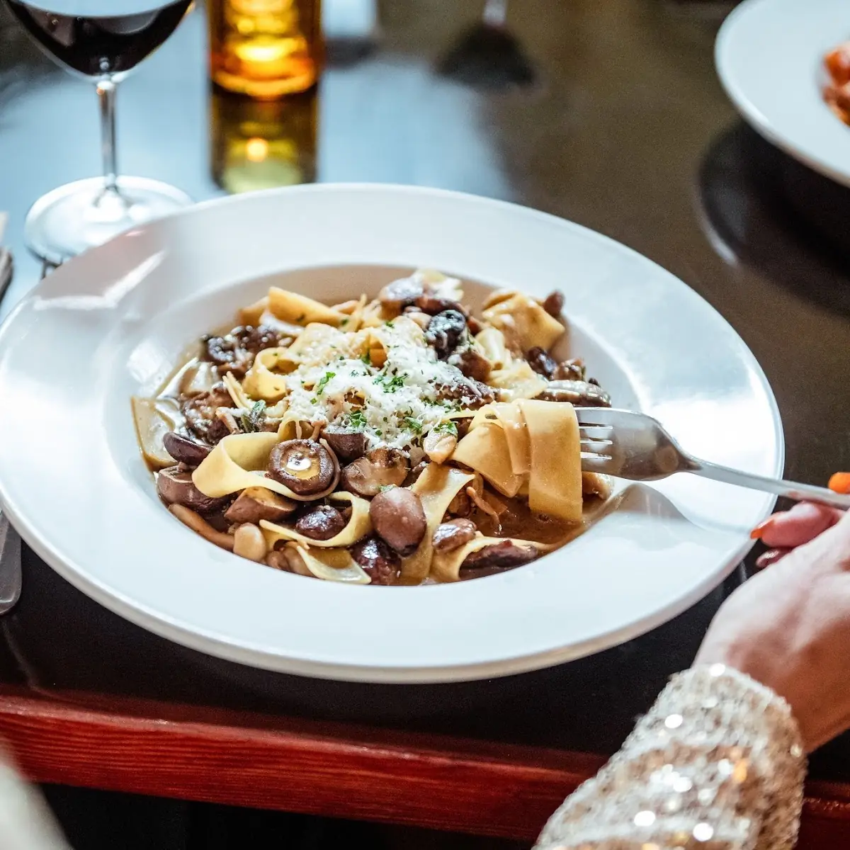 Wild Mushroom Pappardelle