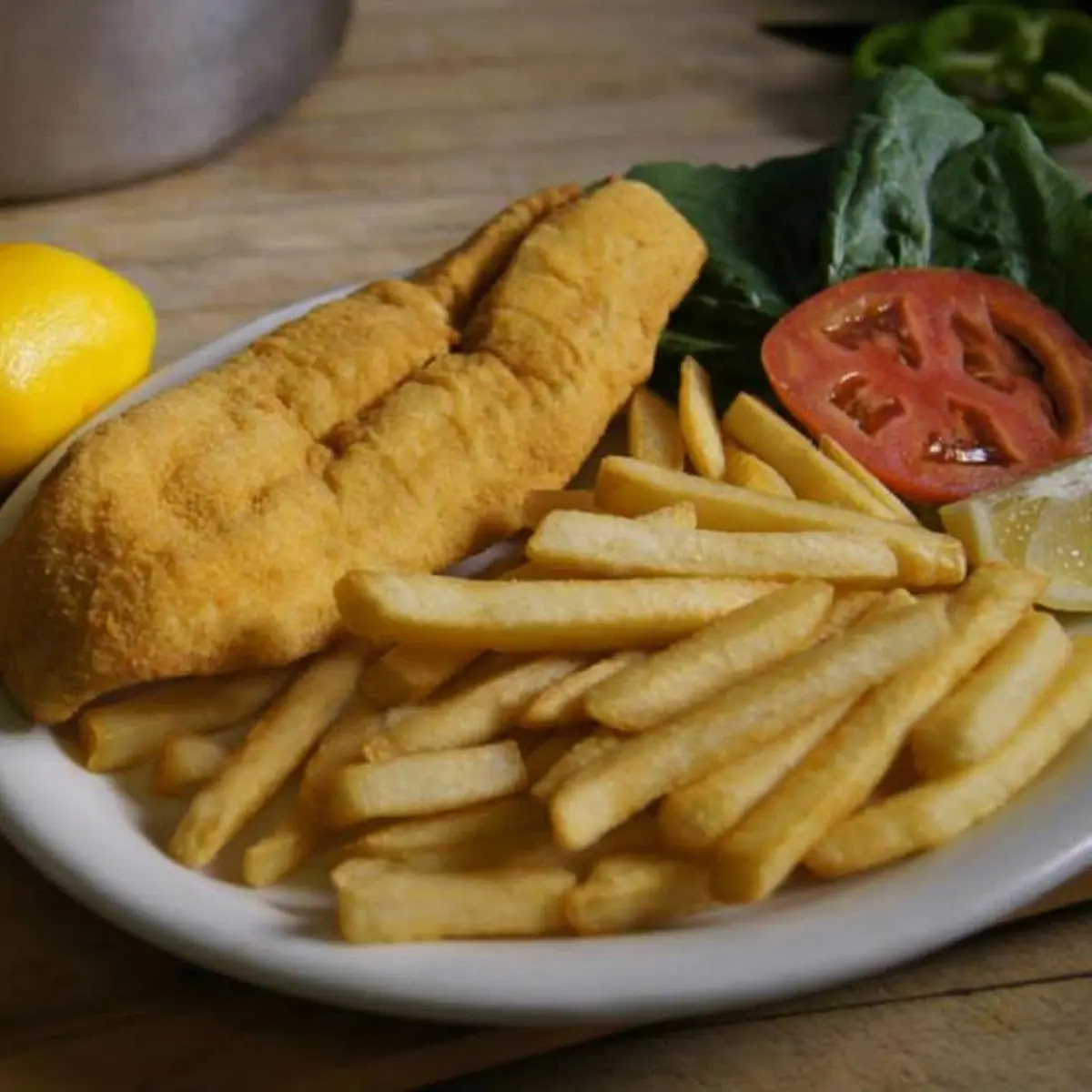 Fresh Grilled or Fried Fish Platter