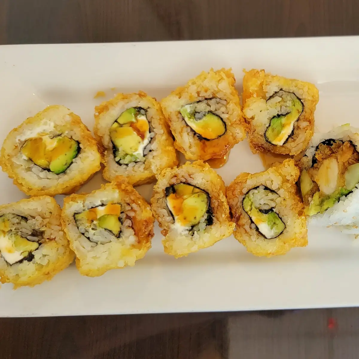 Tempura w Sushi