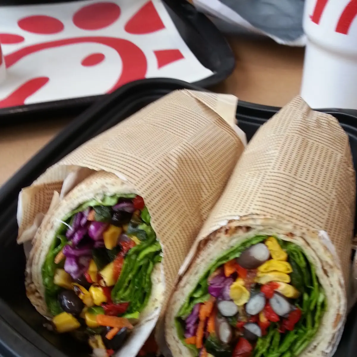 Cool Chicken Wrap