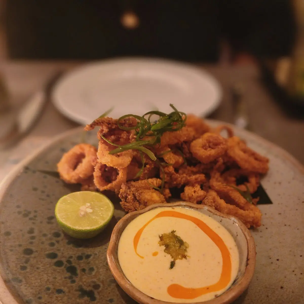 Key Lime Calamari Fritti