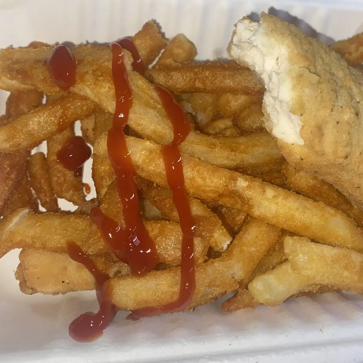 Chicken Finger Dinner with Fries