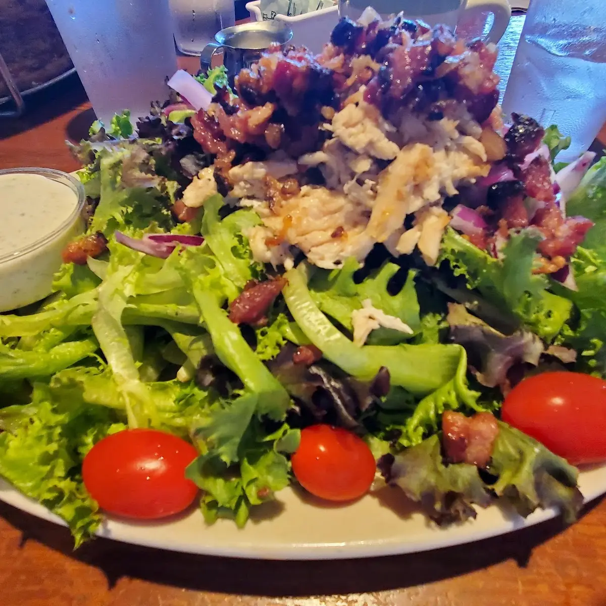 Chicken Bacon Ranch Salad