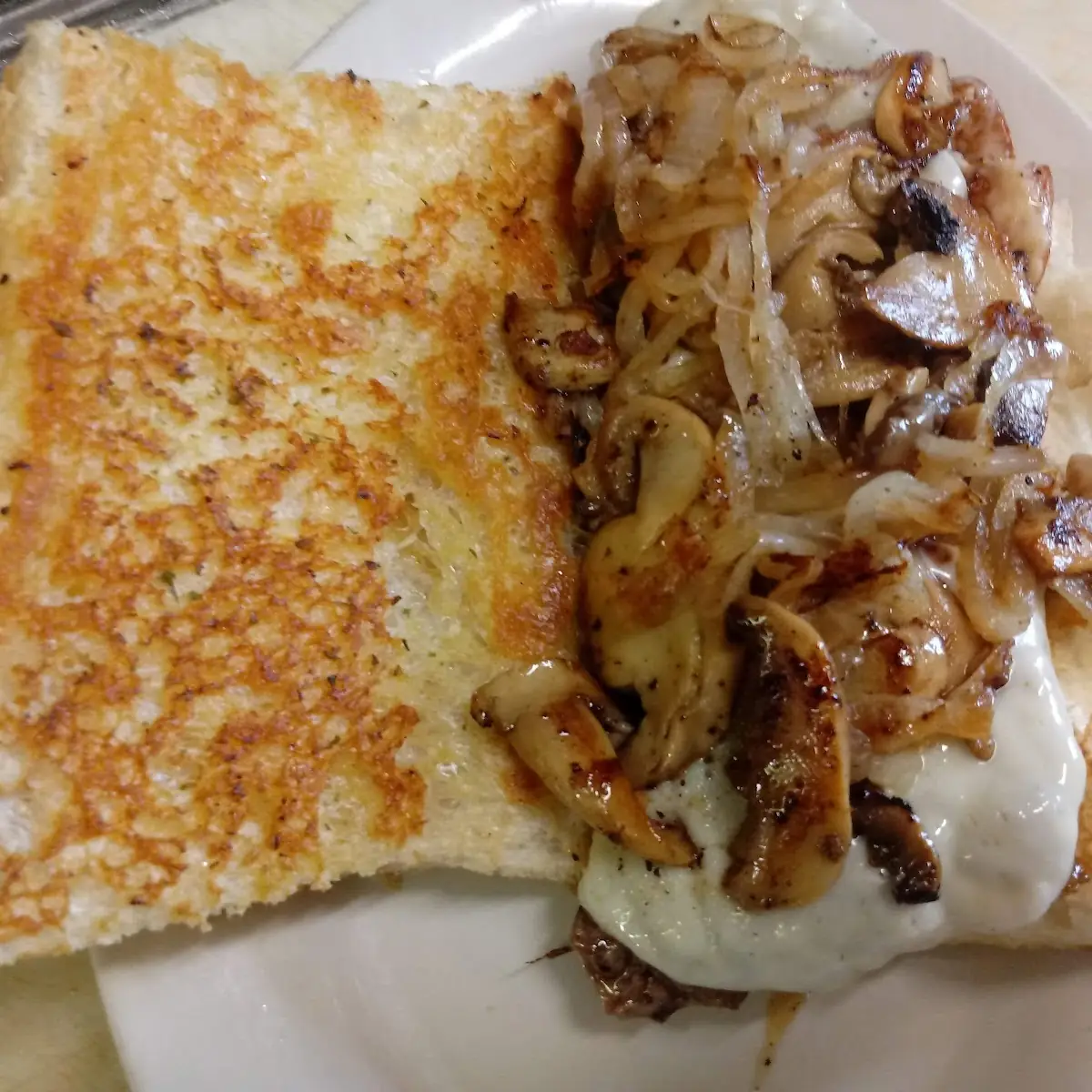 Delmonico Steak Sandwich