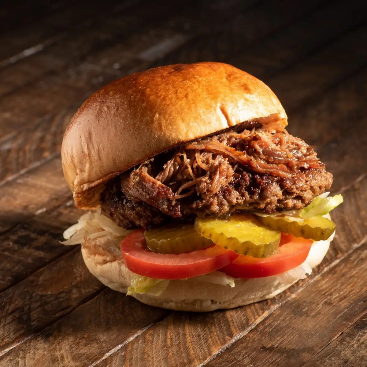Pulled Beef Burger