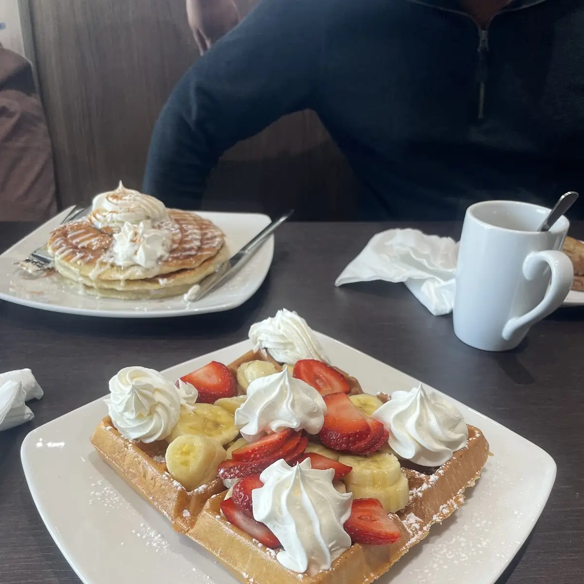 Cookies & Cream Waffle, Stacked Pancake & Breakfast House