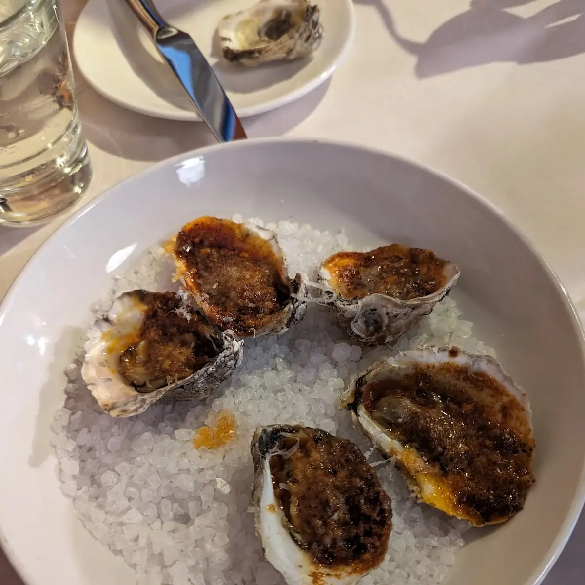 Charbroiled Oysters on the Half Shell