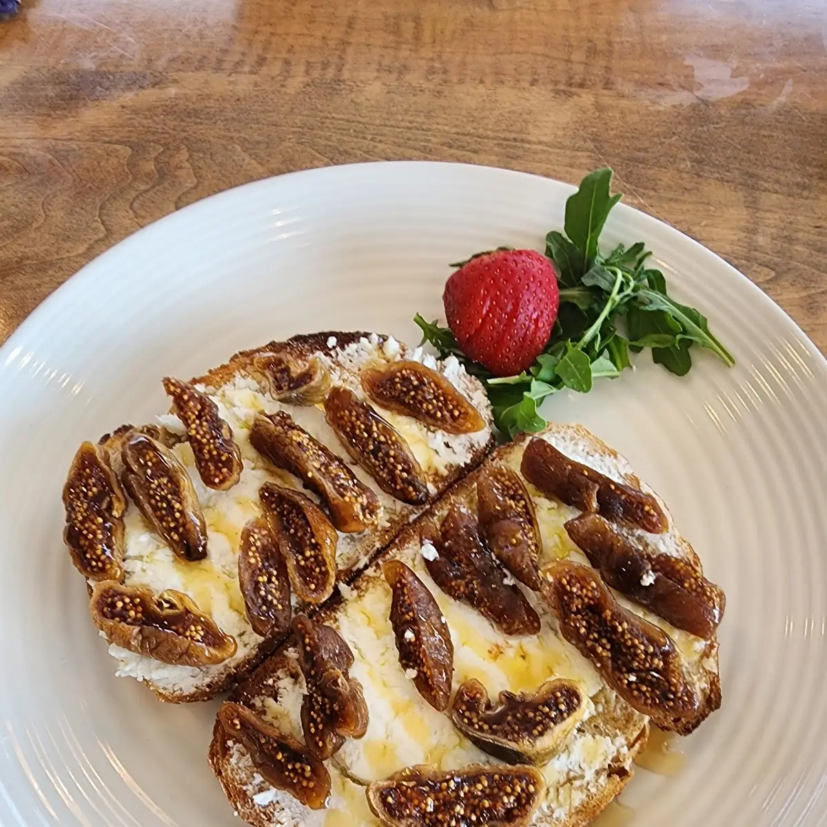 Fig & Cream Cheese Toast