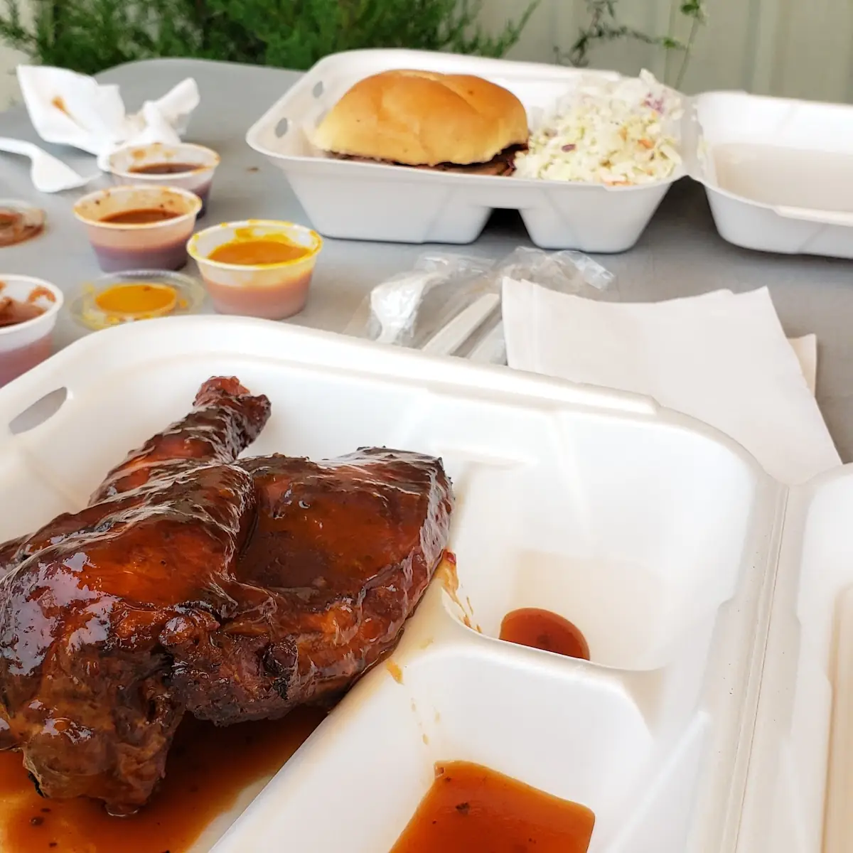 Half Smoked Chicken