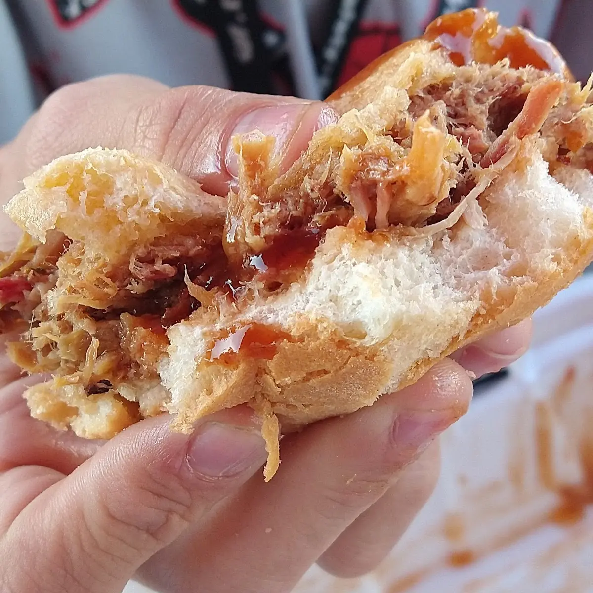 Pulled Pork Sandwich with Cornbread