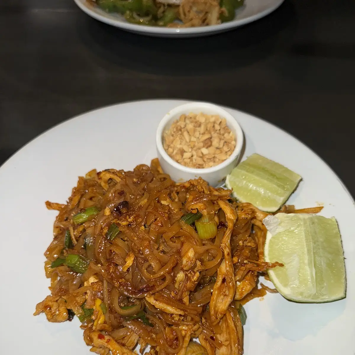 Chicken Pad Thai with Lime