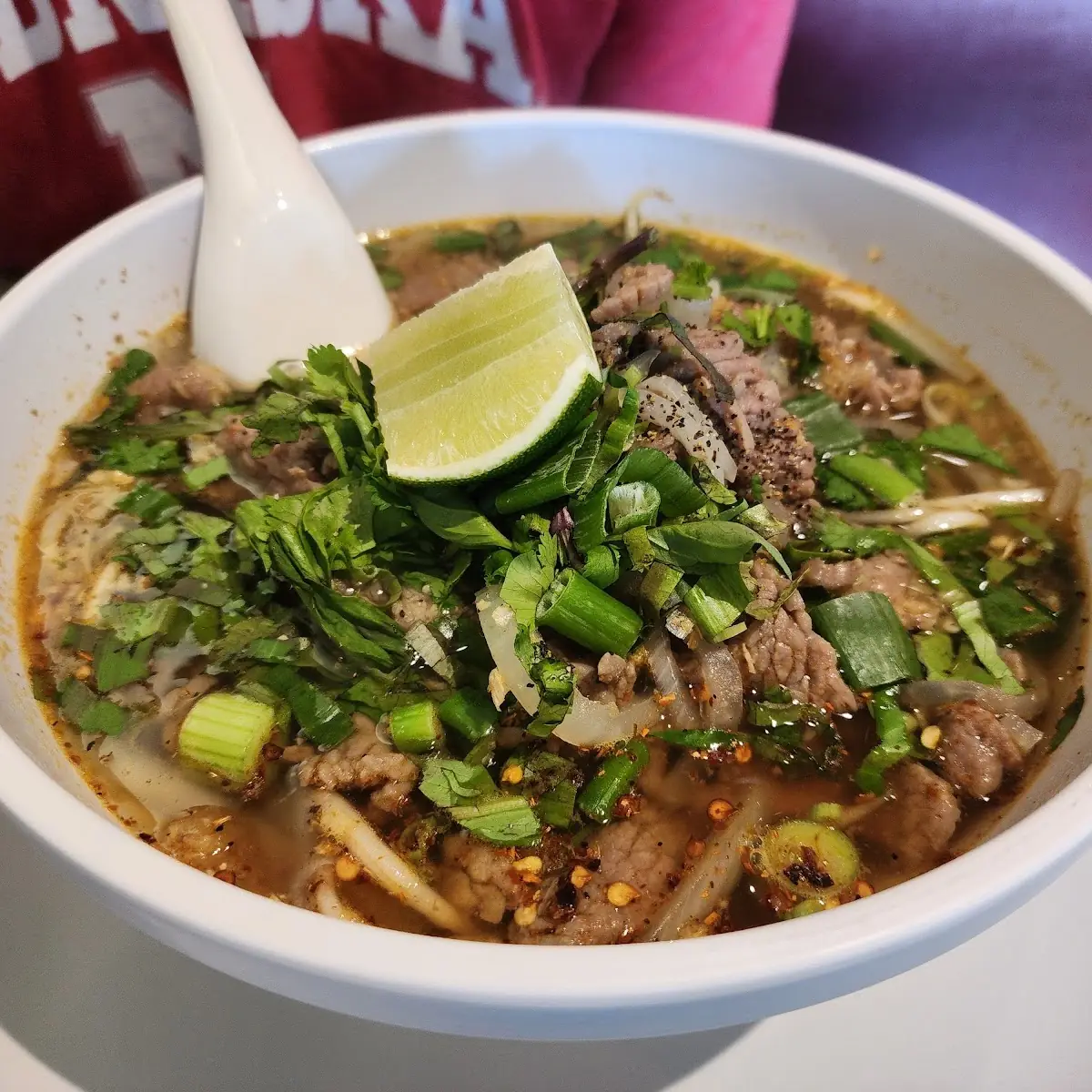 Thai Beef Noodle Soup