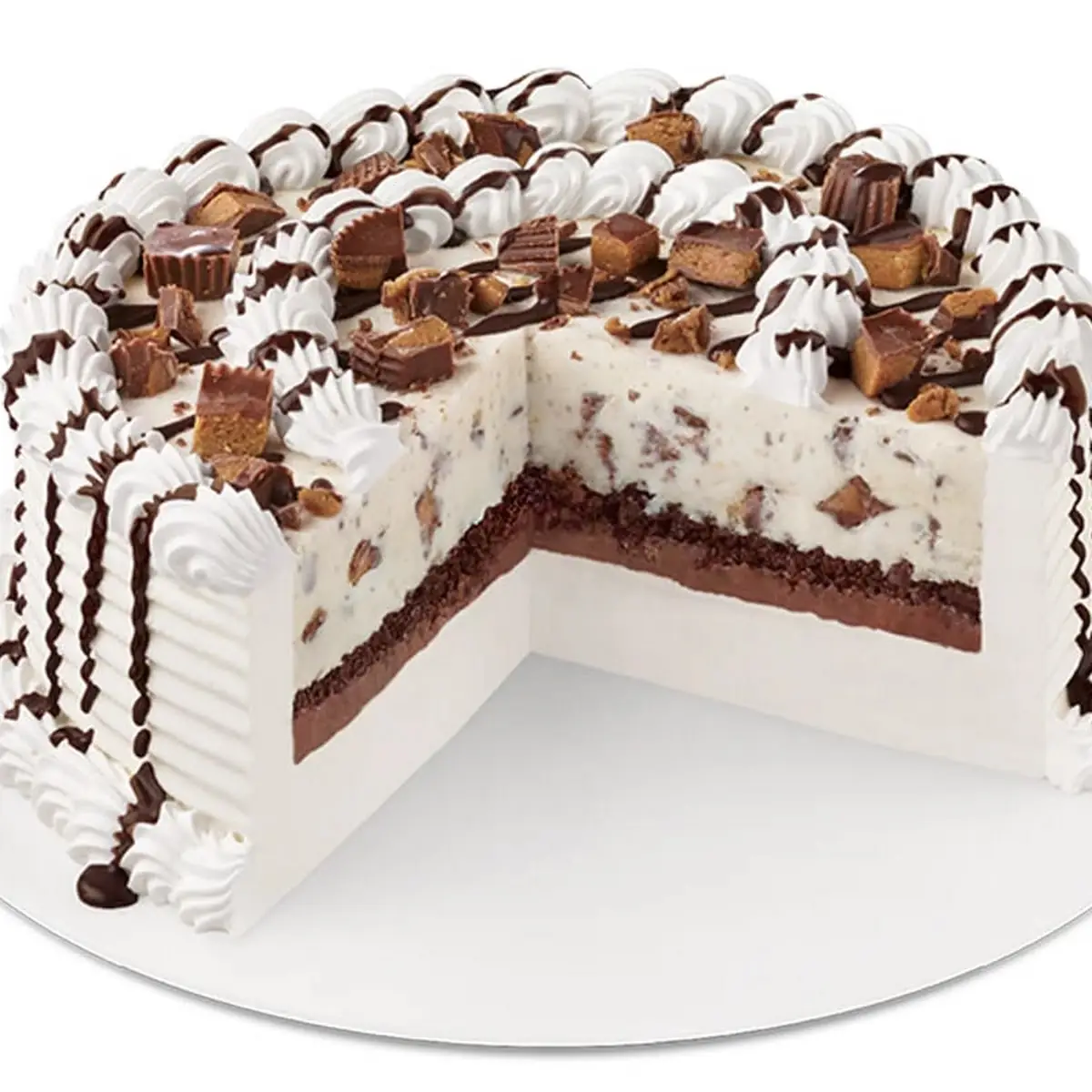 Chocolate Chip Cookie Dough Blizzard Cake