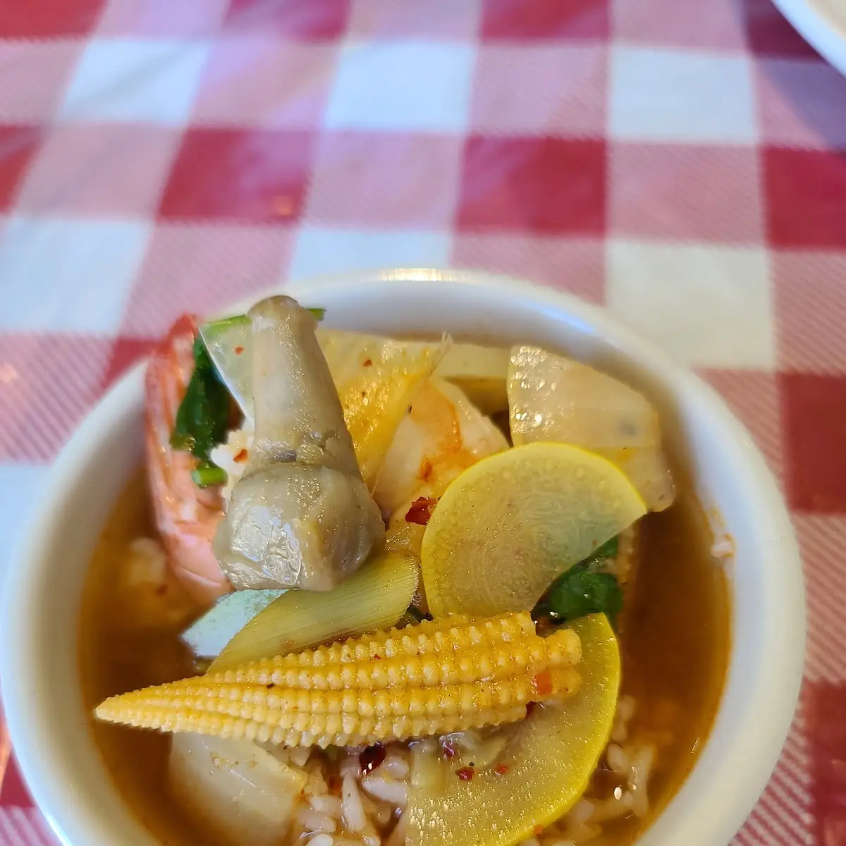 Tom Yum Seafood Soup