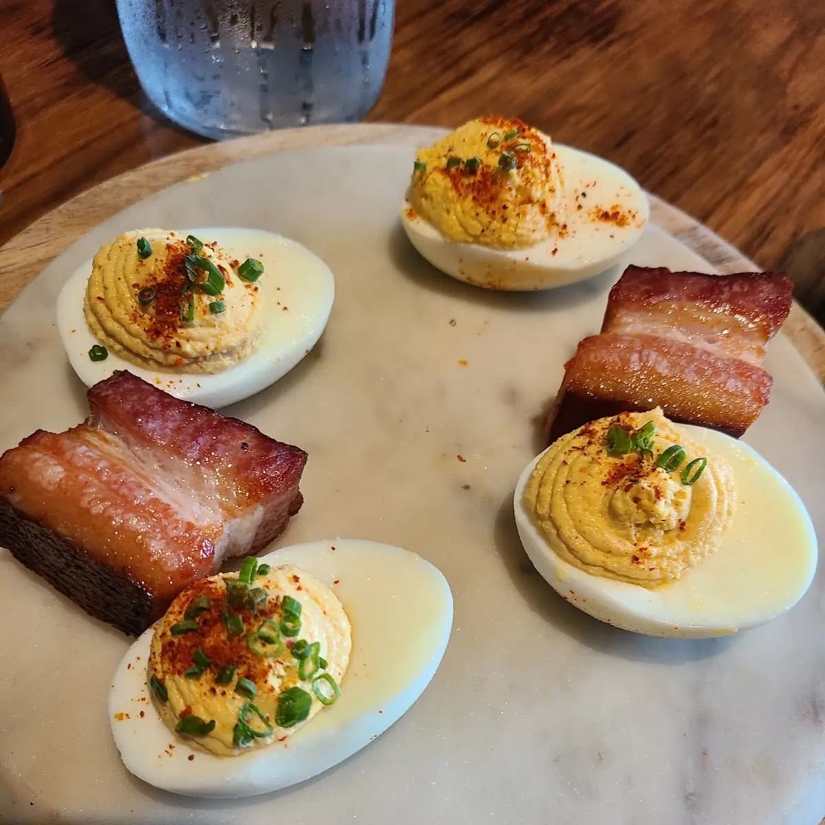 Smoked Deviled Eggs