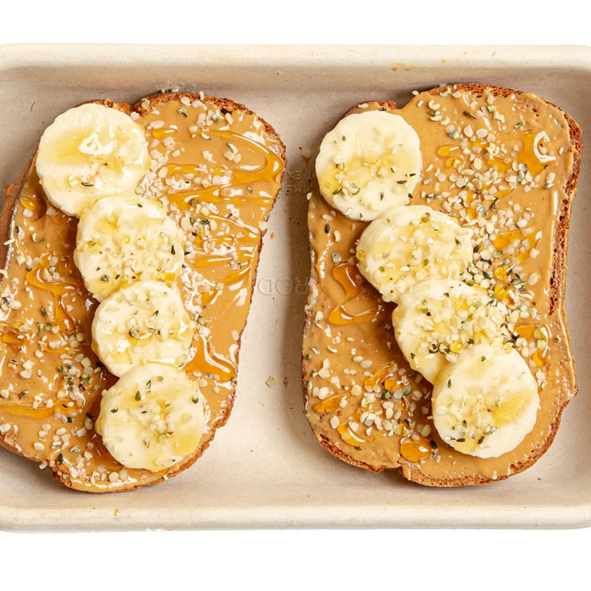 Peanut Butter Banana Toast