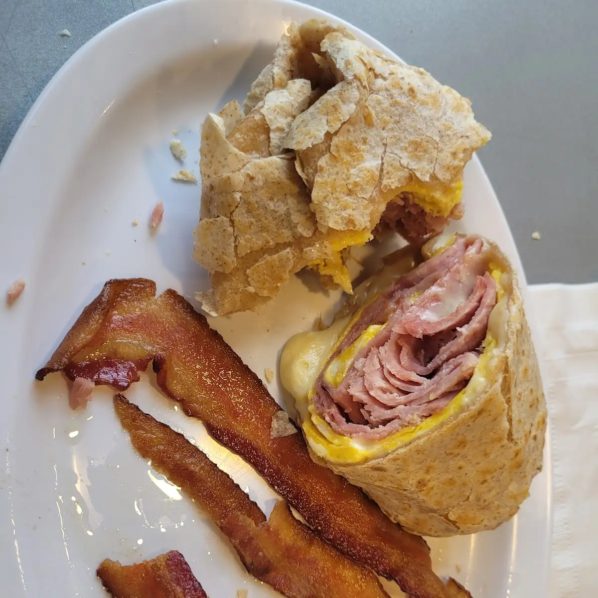 Ham and Cheese Wrap