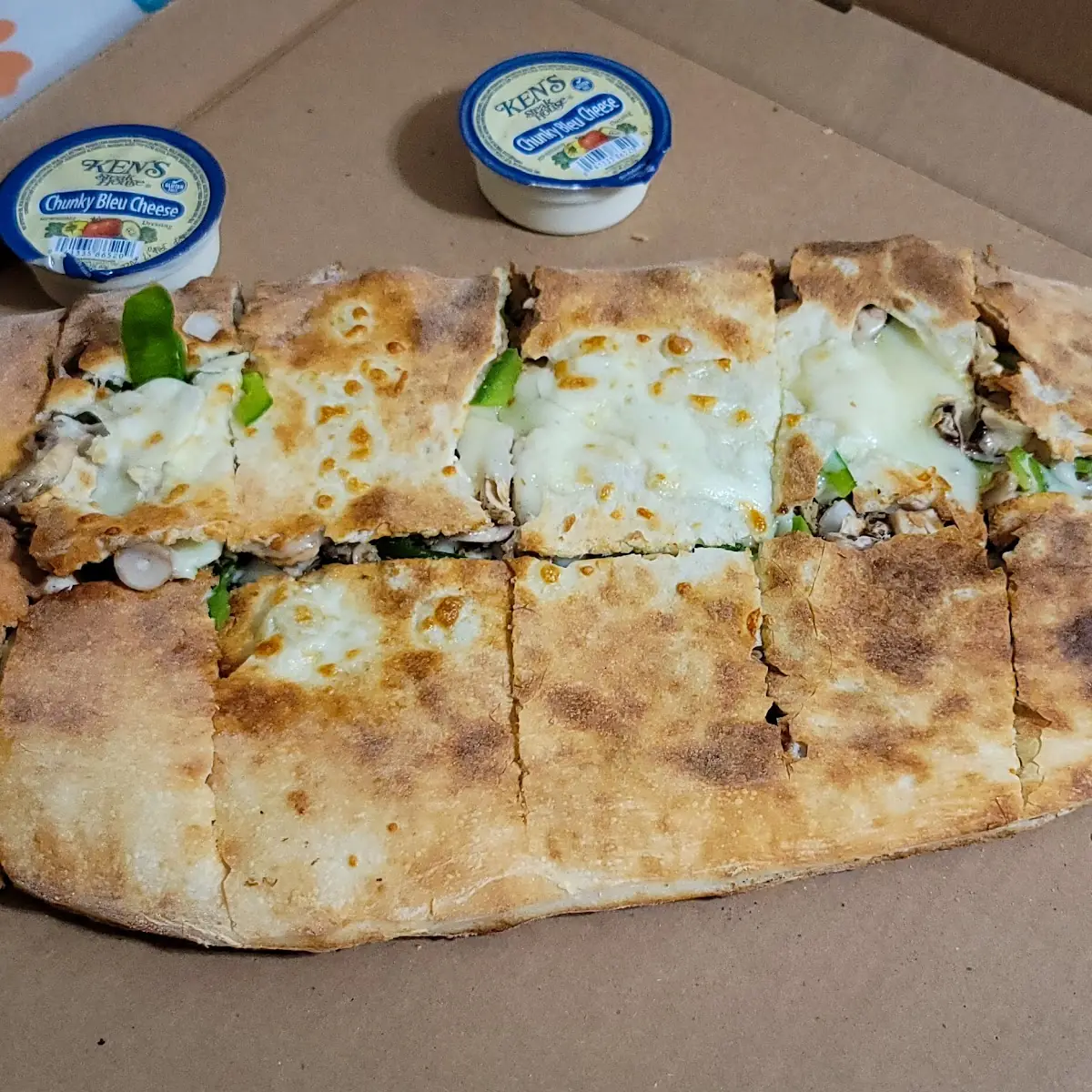 Steak Bomb Calzone
