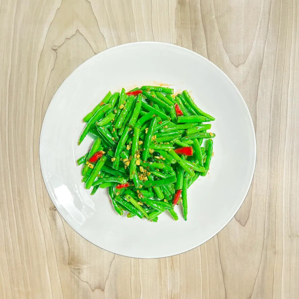 Dry-Sautéed String Beans