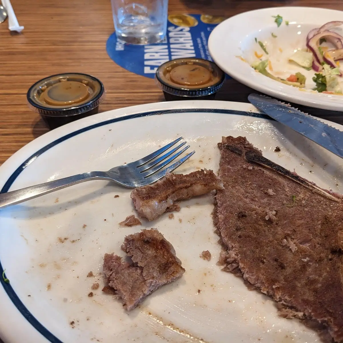 T-Bone Steak & Eggs
