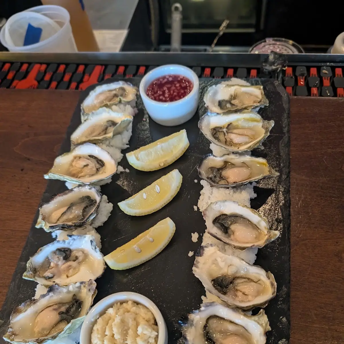 Oysters on the Half Shell