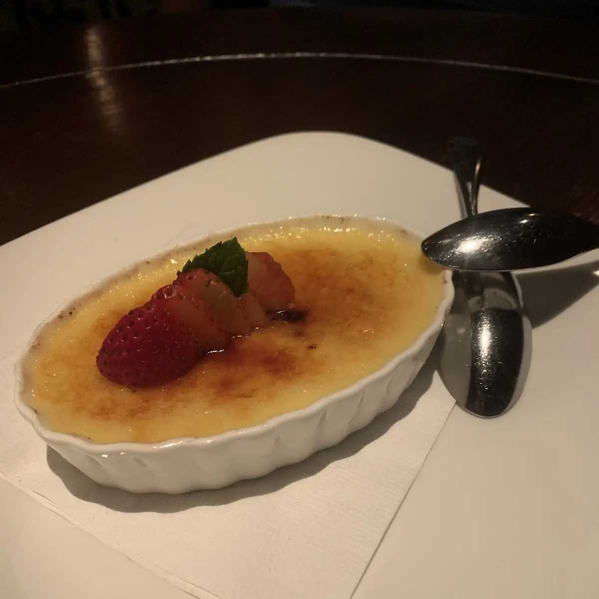 Seasonal Crème Brûlée