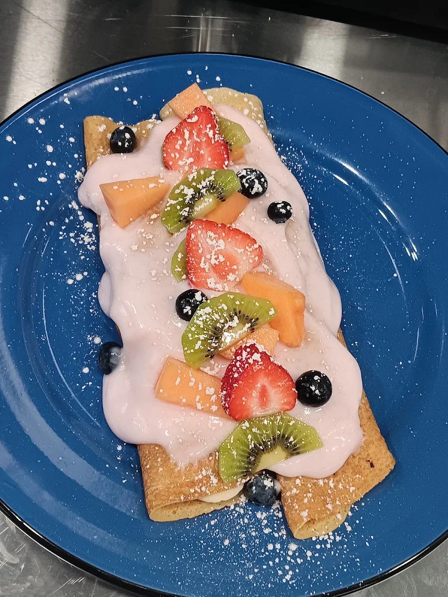 Fresh Fruit Crepes
