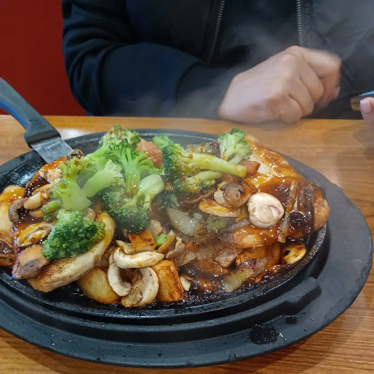 Sizzling Bourbon Chicken