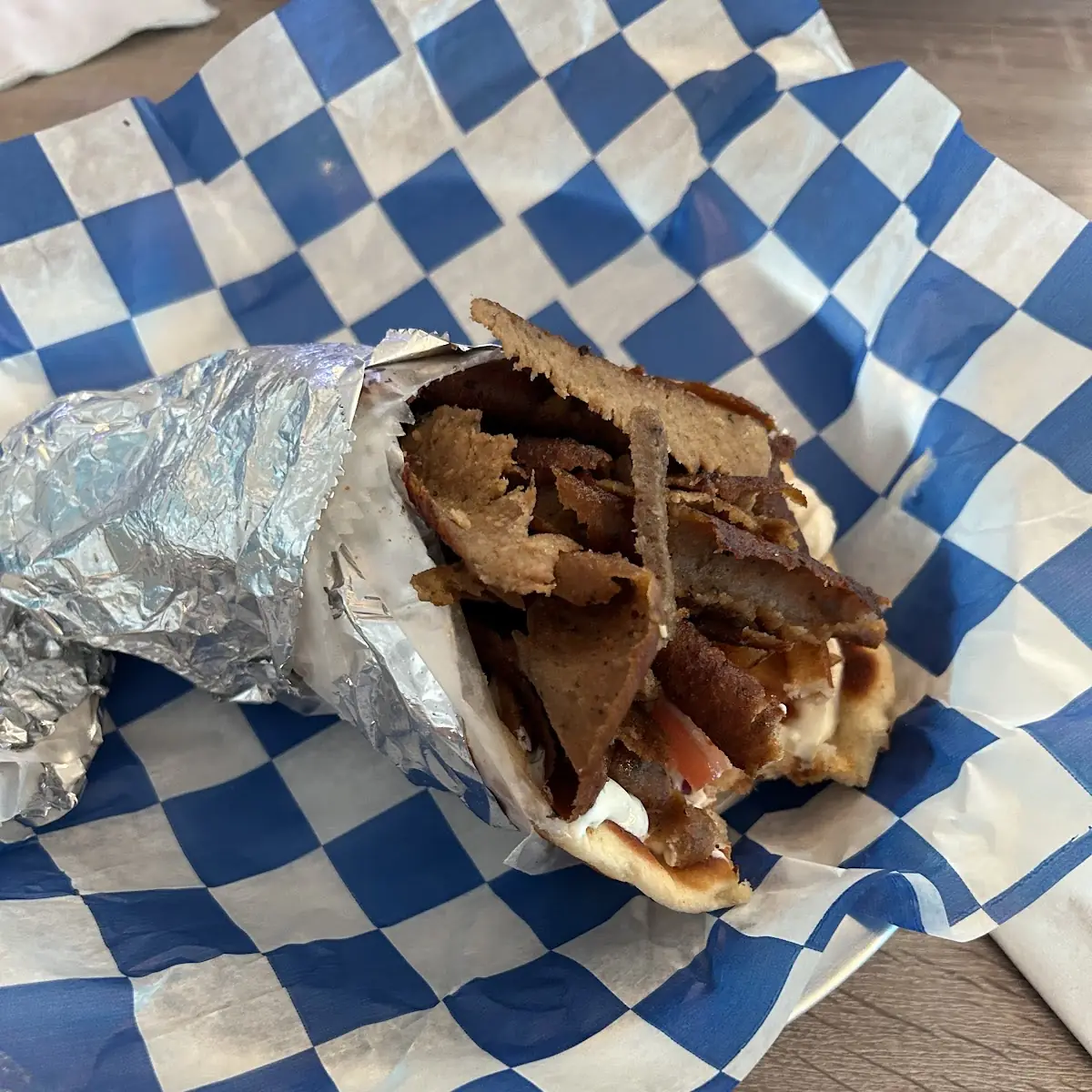 Lamb Gyro Wrap