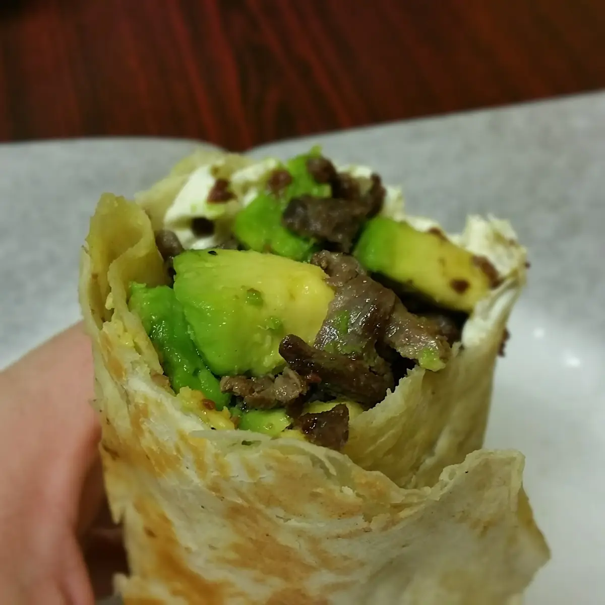 Carne Asada Burrito