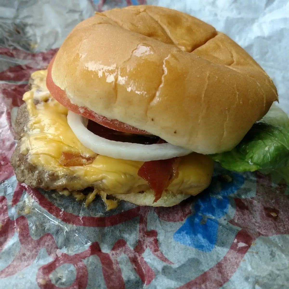 Junior Bacon Cheeseburger