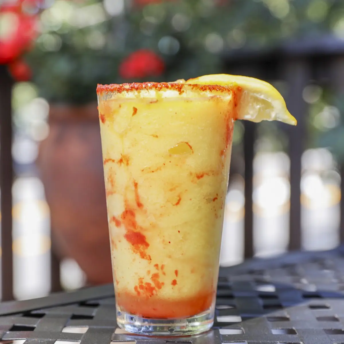 Pineapple & Citrus Blend Poured over Ice
