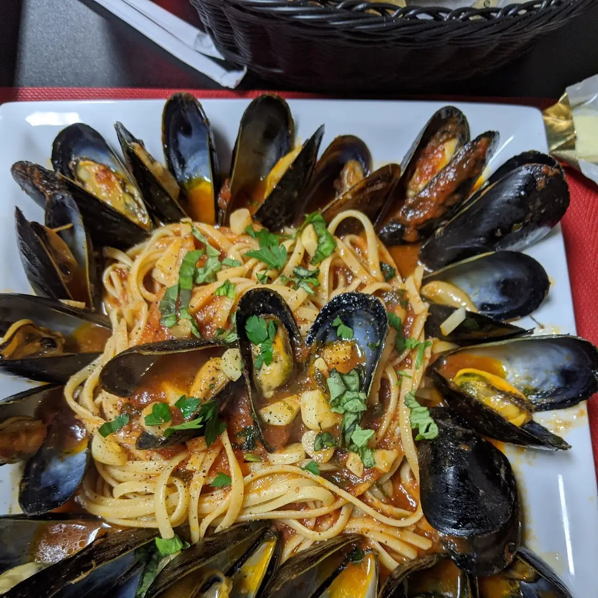 Mussels Marinara