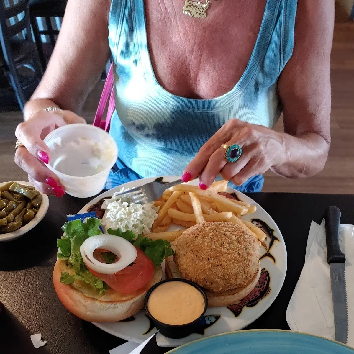 Crab Cake Sandwich