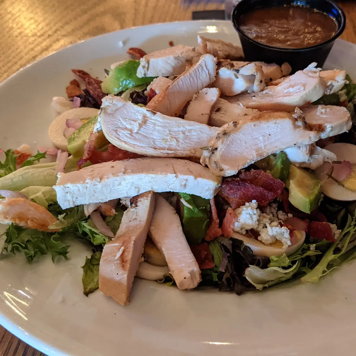 Avocado Cobb Salad with Grilled Chicken
