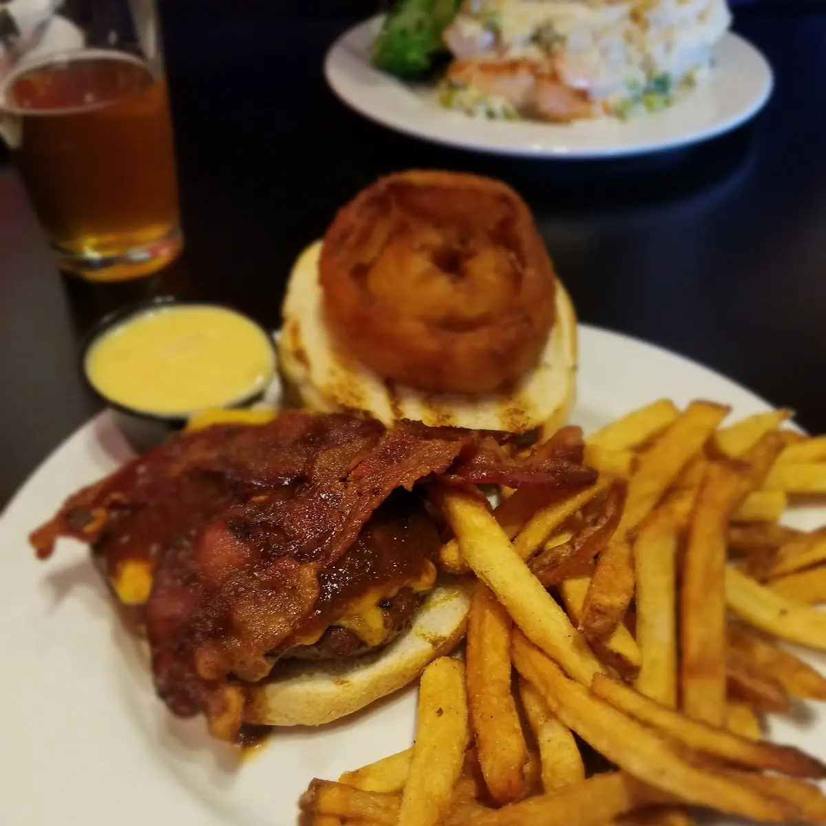 Smokehouse Burger with Cheddar Cheese
