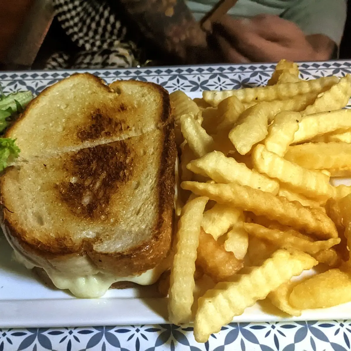 Grilled Cheese with Fries