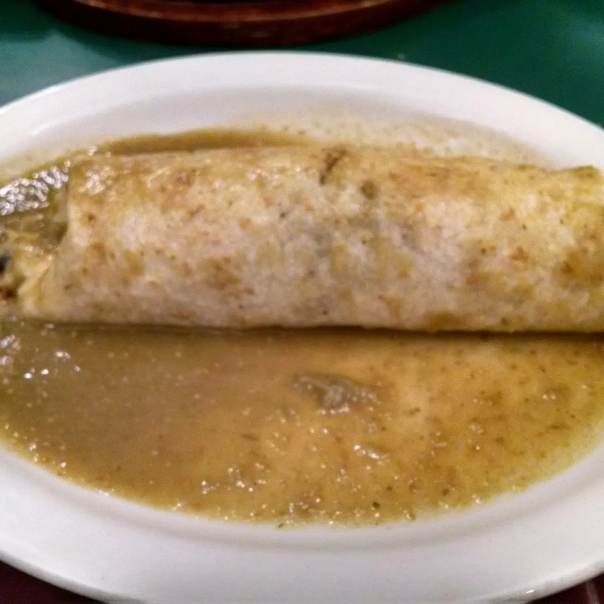 Chile Verde Burrito