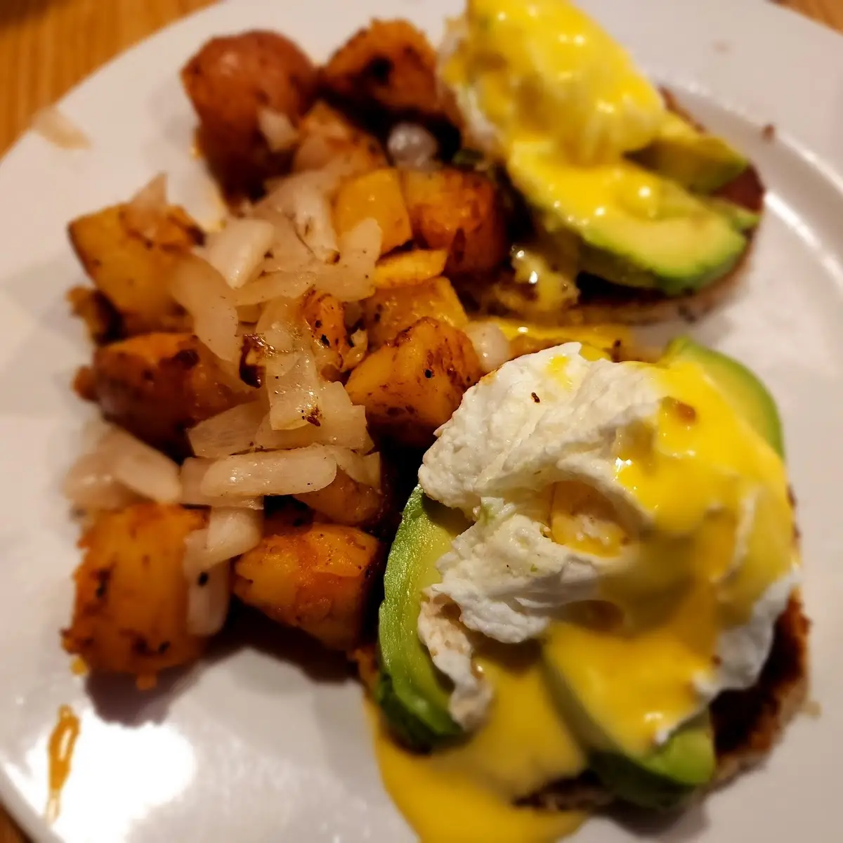 Crab Cakes Benedict with Avocado