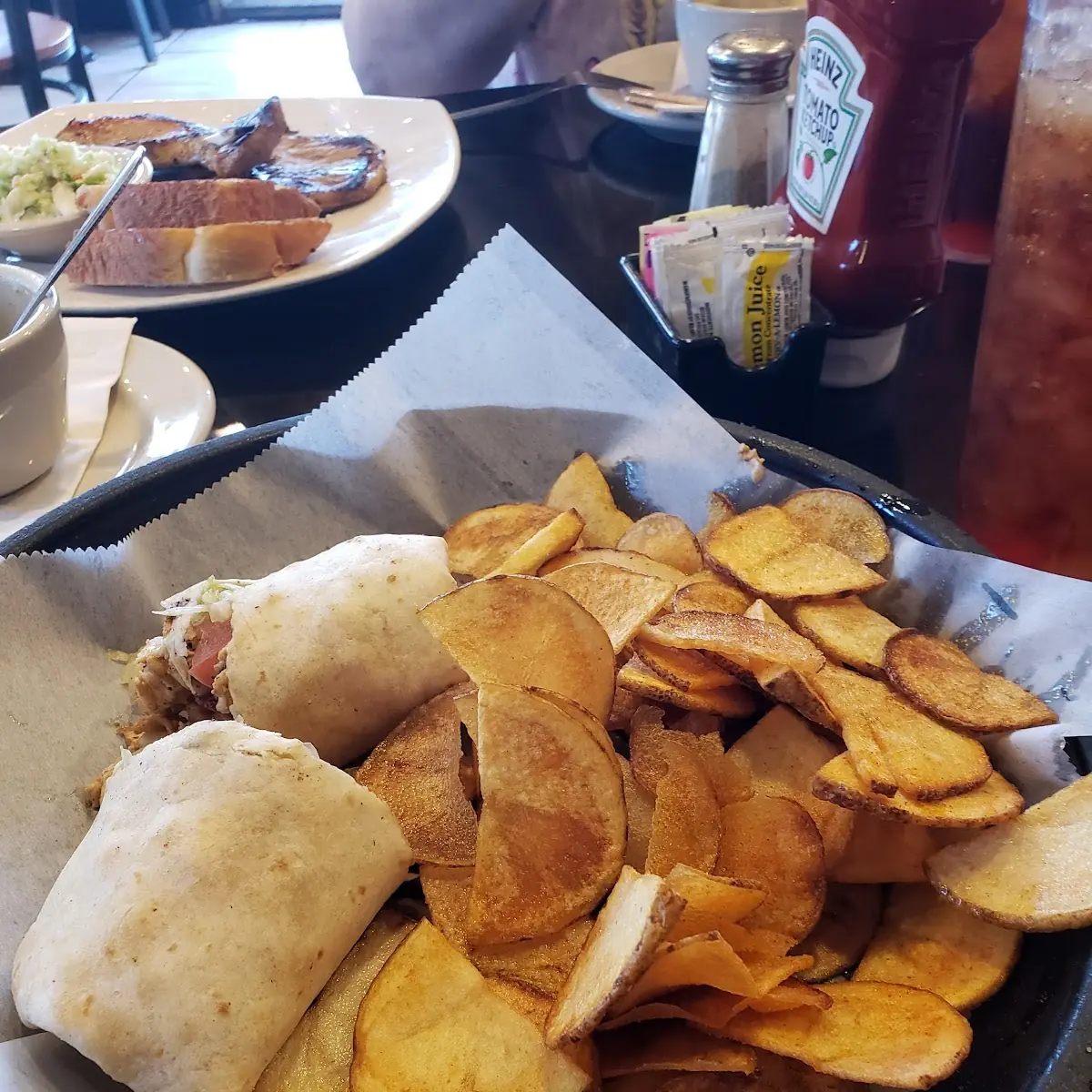 Ceasars Chicken Wrap