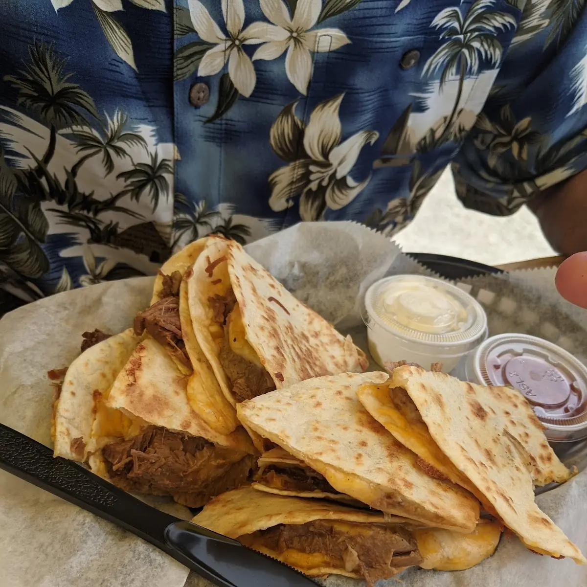 Brisket Quesadilla