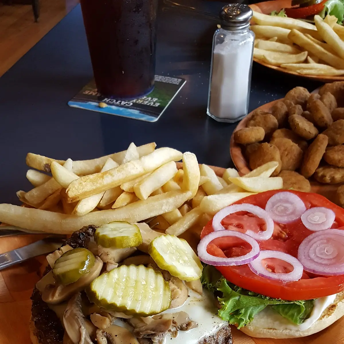 Mushroom Swiss Burger