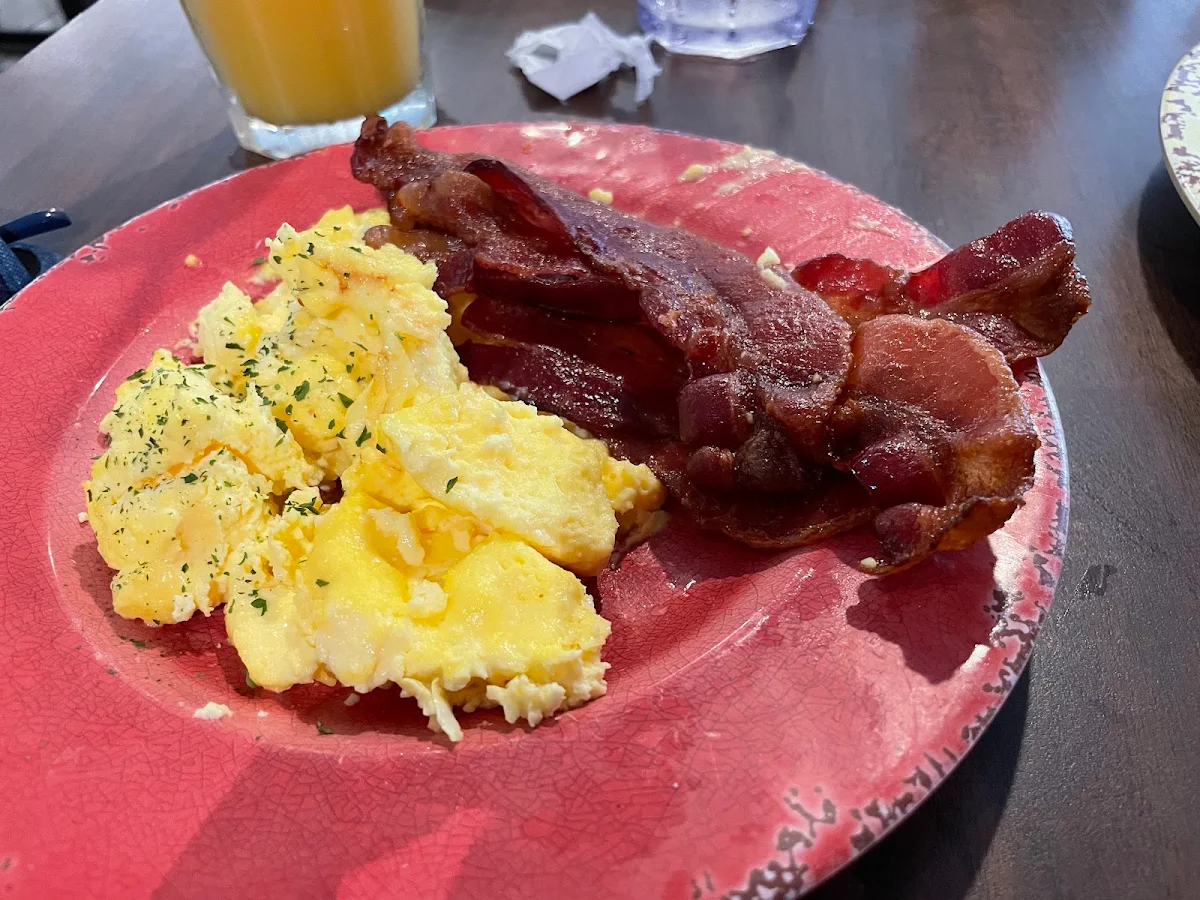 Bacon and Eggs Any Style