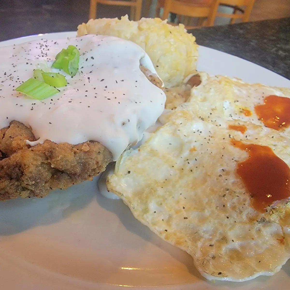 Fried Chopped Steak