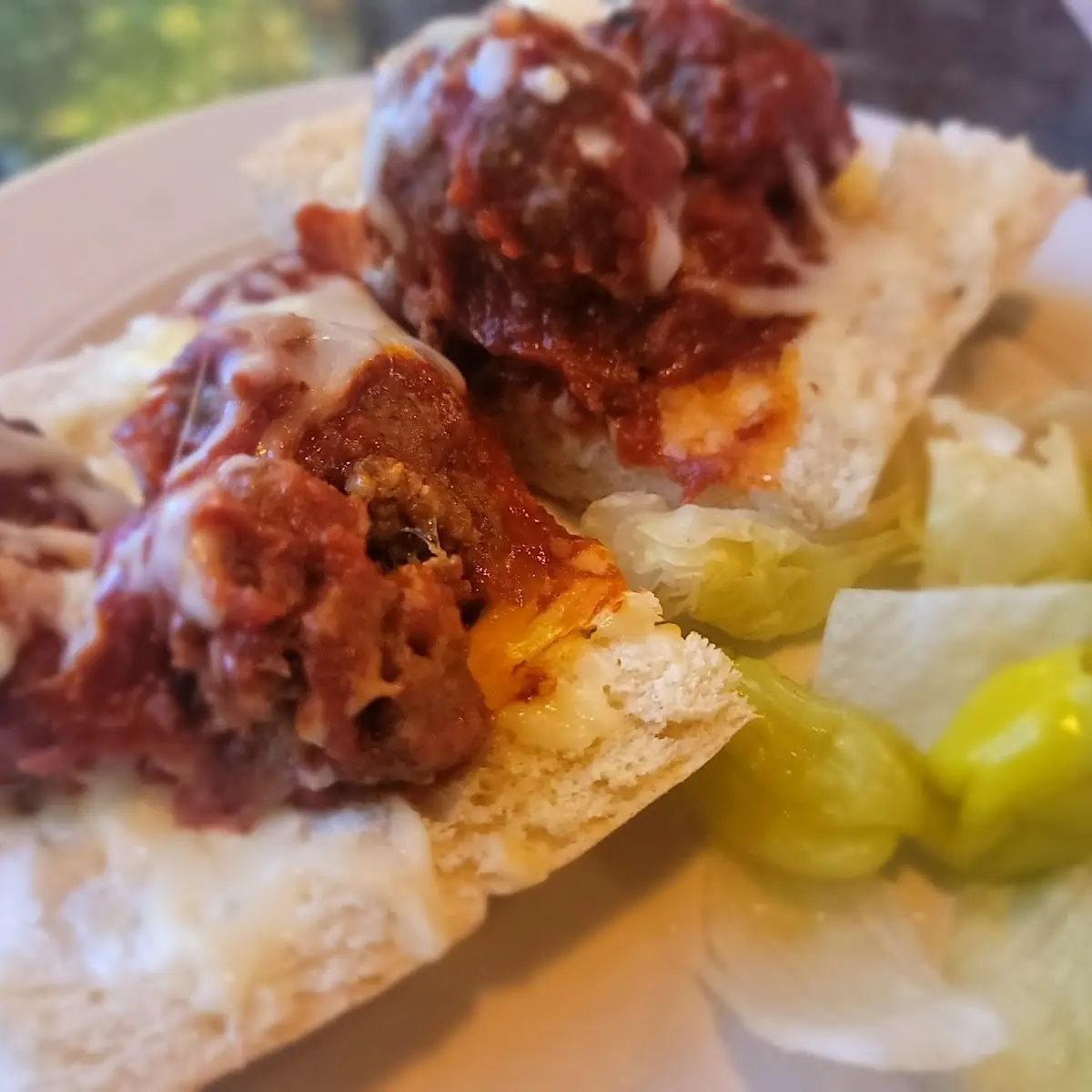 Stuffed Meatball Sub