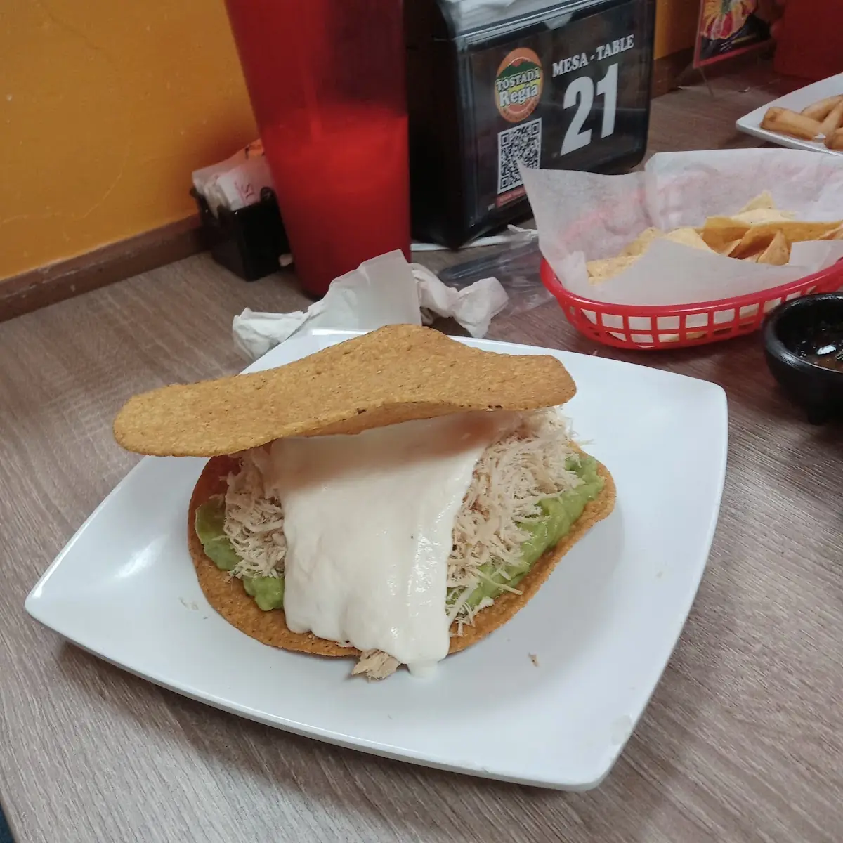 Chicken Tostada