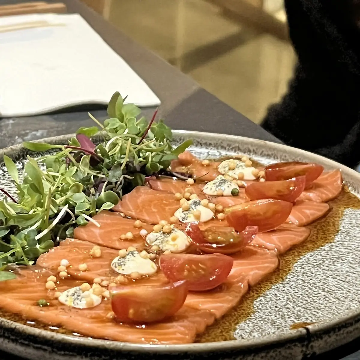 King Salmon Carpaccio