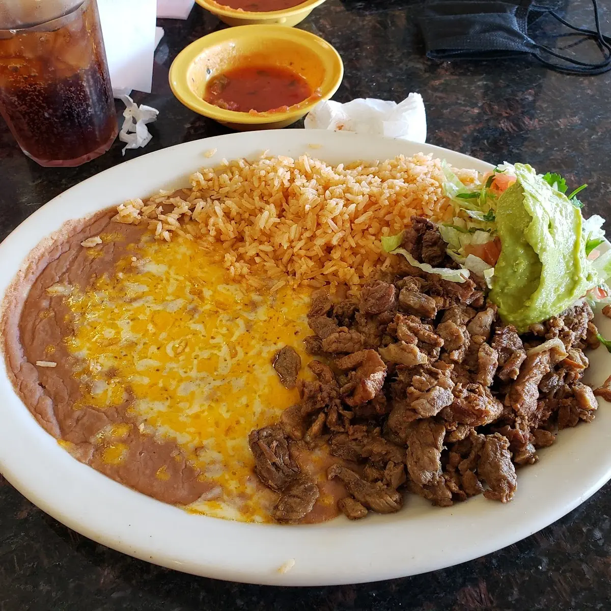 6k Carne Asada Rice & Beans