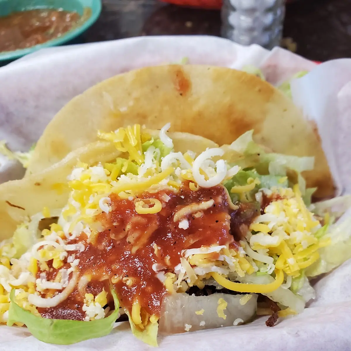 Shredded Beef Tostada